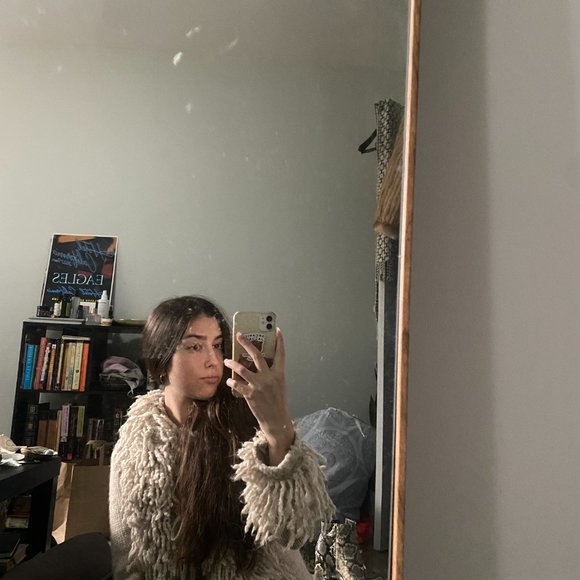 Shaggy Fringe Cardigan - Picture 4 of 10